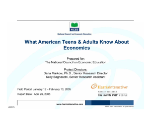 What Americans Know About Economics