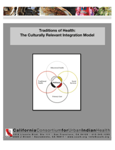Traditions of Health: The Culturally Relevant Integration Model
