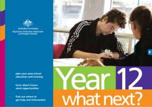 Year 12 - What Next?