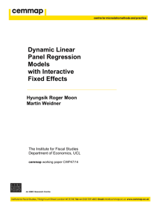 Dynamic Linear Panel Regression Models with Interactive Fixed