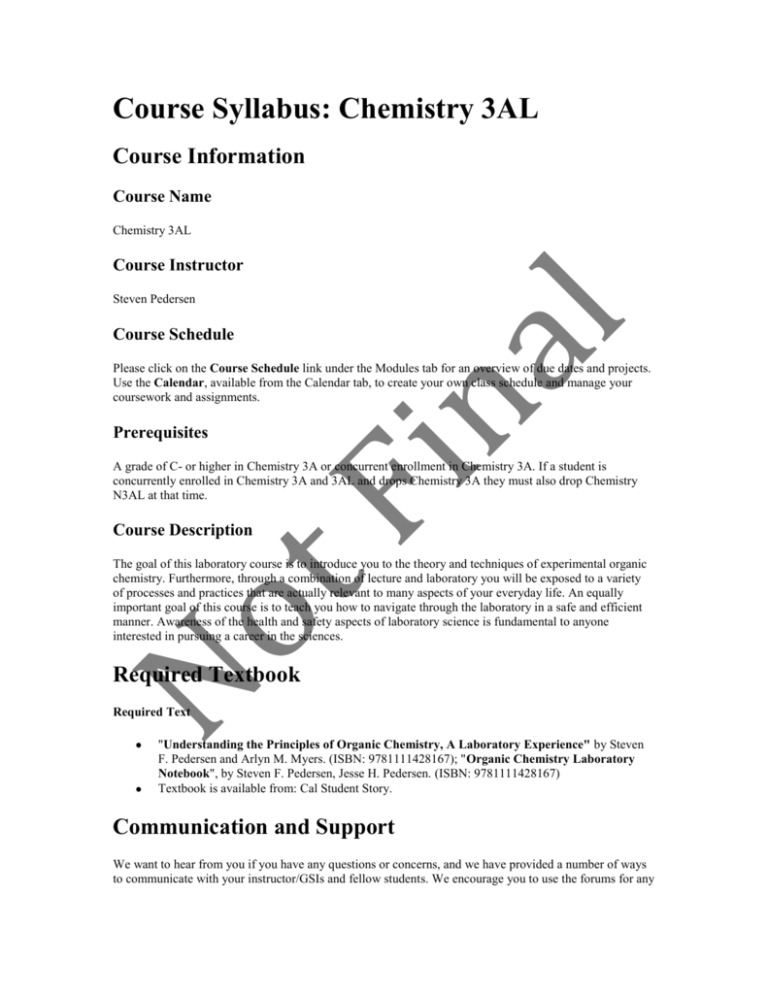 phd course work syllabus chemistry