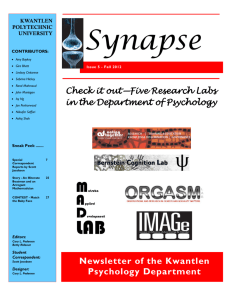 Synapse - Kwantlen Polytechnic University