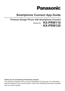 Smartphone Connect App Guide