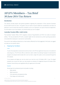 You can the 2014 Tax Brief here.