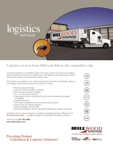 logistics - Millwood, Inc.