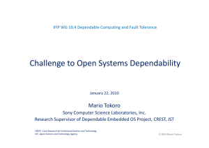 Challenge to Open Systems Dependability