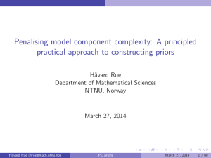 Penalising model component complexity: A principled practical