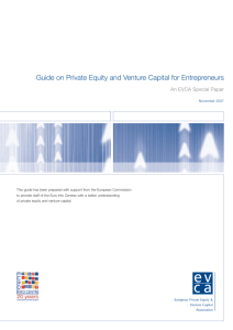 Guide on Private Equity and Venture Capital