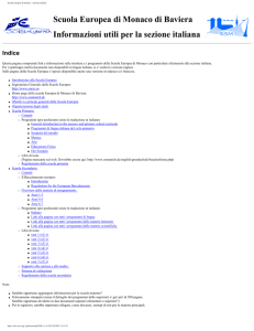 Scuola Europea di Monaco - Sezione Italiana