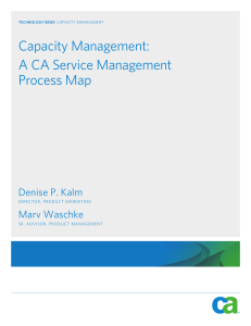 Capacity Management: A CA Service
