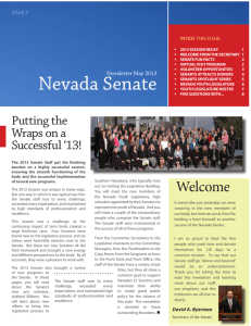 Nevada Senate - Nevada Legislature
