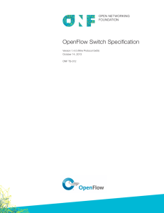 OpenFlow® Switch Specification 1.4.0