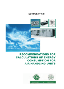 recommendations for calculations of energy consumption