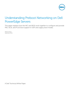 Understanding Preboot Networking on Dell