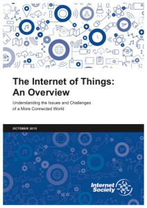 The Internet of Things: An Overview