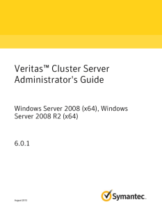 Veritas™ Cluster Server Administrator's Guide