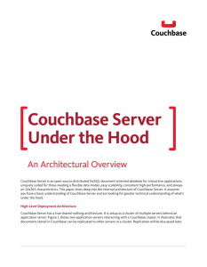 Couchbase Server Under the Hood