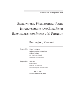 Revised Waterfront Park and Phase 1a Soils