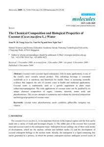 The Chemical Composition and Biological Properties of