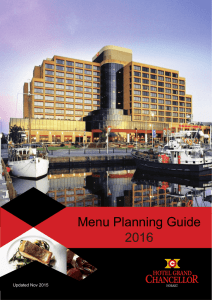 Menu Planning Guide 2016