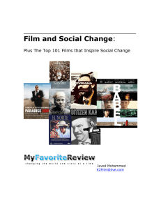 Film and Social Change