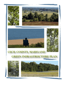 Cecil County, Maryland Green Infrastructure Plan