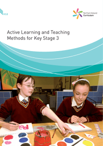 Active Learning and Teaching Methods for Key Stage 3