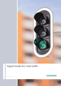 Signal heads for road traffic