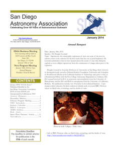 San Diego Astronomy Association