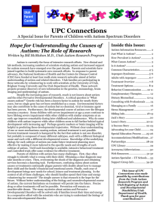 UPC Connections - Utah Parent Center