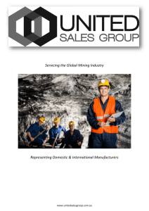 United Sales Group Information Brochure