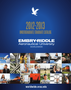 ERAU 2012-2013 catalog - Worldwide - Embry
