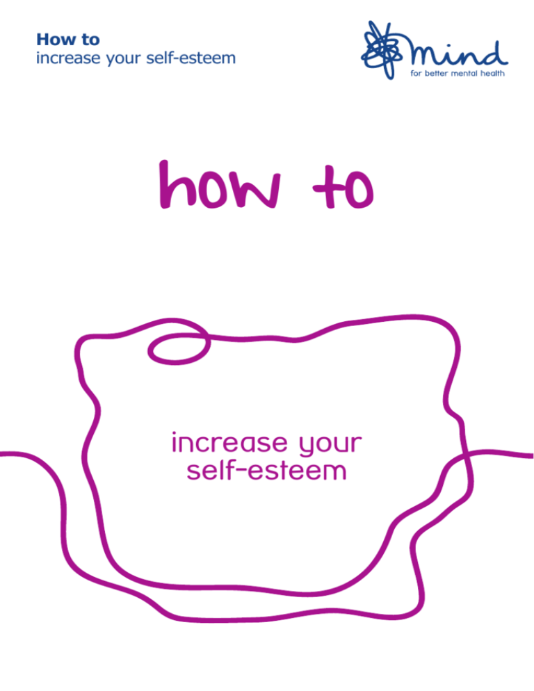 Increase Your Self esteem