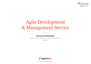Agile Development & Management Service