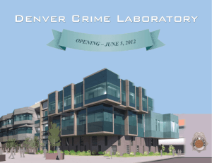 Denver Crime Laboratory - City and County of Denver