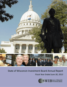 State of Wisconsin Investment Board Annual Report