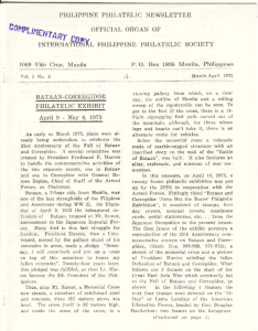 March-April 1975 - International Philippine Philatelic Society