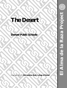 The Desert - Denver Public Schools
