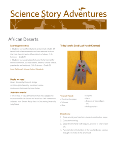 African Deserts - California Academy of Sciences
