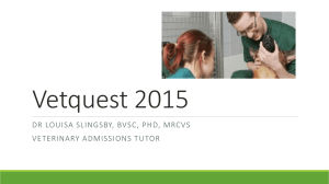 VetQuest talk 2015