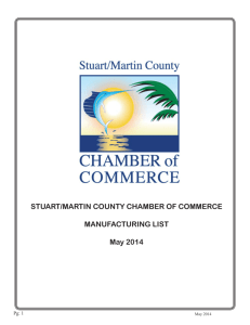 Manufacturing 2014.indd - Stuart/Martin County