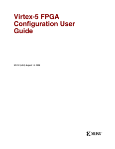 Virtex-5 FPGA Configuration User Guide