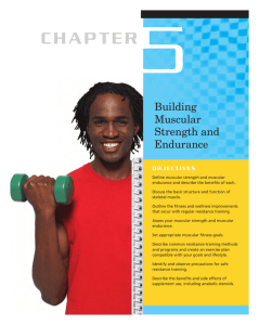 Chapter 5: Building Muscular Strength and Endurance