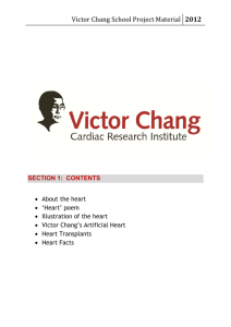 Victor Chang School Project Material 2012