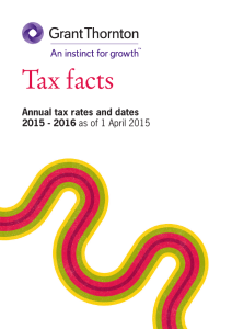 Tax facts 2015 - Grant Thornton