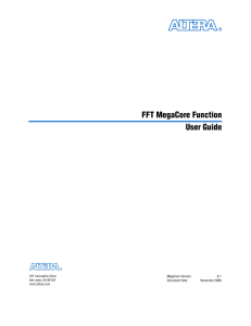 FFT User Guide