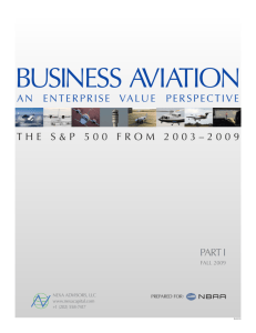 Business Aviation: An Enterprise Value Perspective