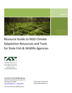 Resource Guide to NGO Climate Adaptation Programs