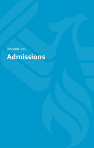 phoenix.edu Admissions