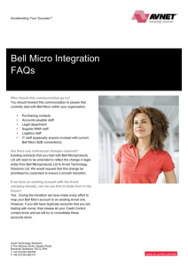 Bell Micro Integration FAQs - Avnet Technology Solutions